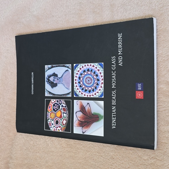 Rare HTF Book: Venetian Beads Mosaic Glass and Murrine by Giovanni Sarpell